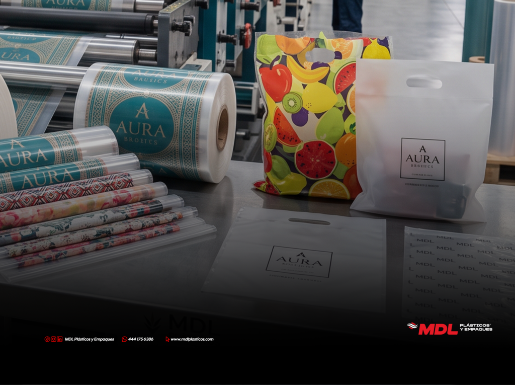 Bolsa impresa en San Luis Potosi